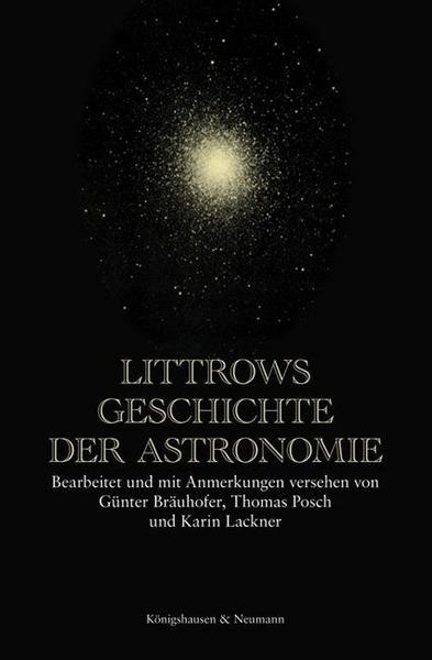 Umschlag und Titelseite des Buches: Littrows Geschichte der Astronomie